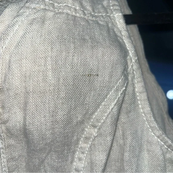 Coldwater Creek Light Tan Buttoned Tank Top - Picture 7 of 9